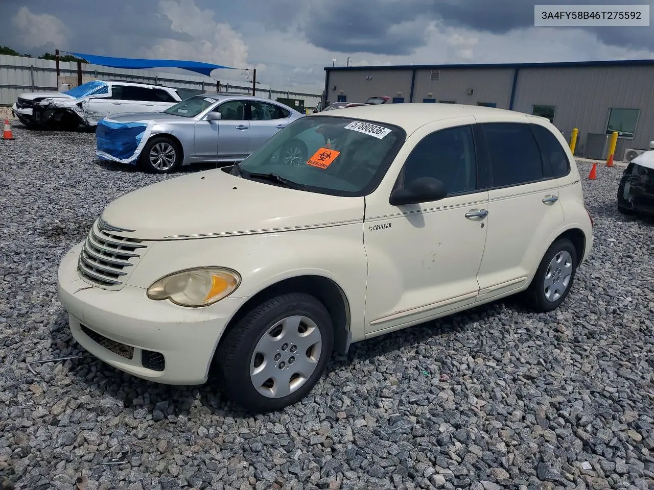 2006 Chrysler Pt Cruiser Touring VIN: 3A4FY58B46T275592 Lot: 57880936