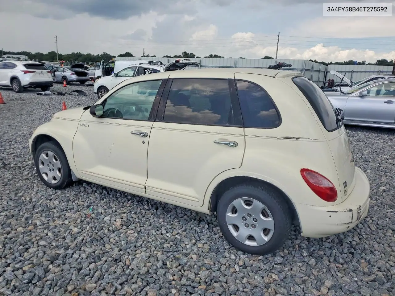 2006 Chrysler Pt Cruiser Touring VIN: 3A4FY58B46T275592 Lot: 57880936