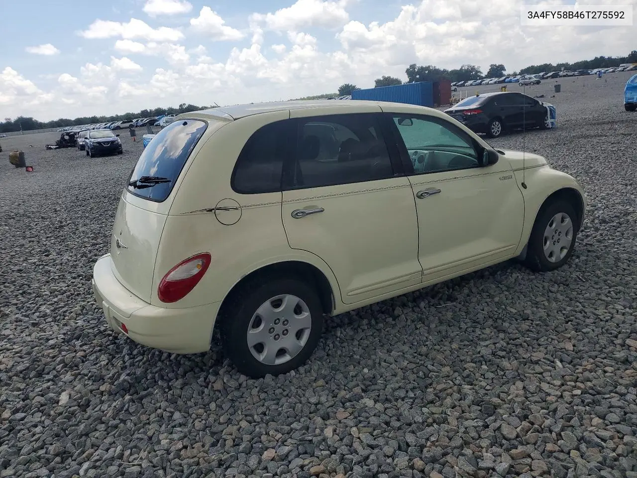 2006 Chrysler Pt Cruiser Touring VIN: 3A4FY58B46T275592 Lot: 57880936