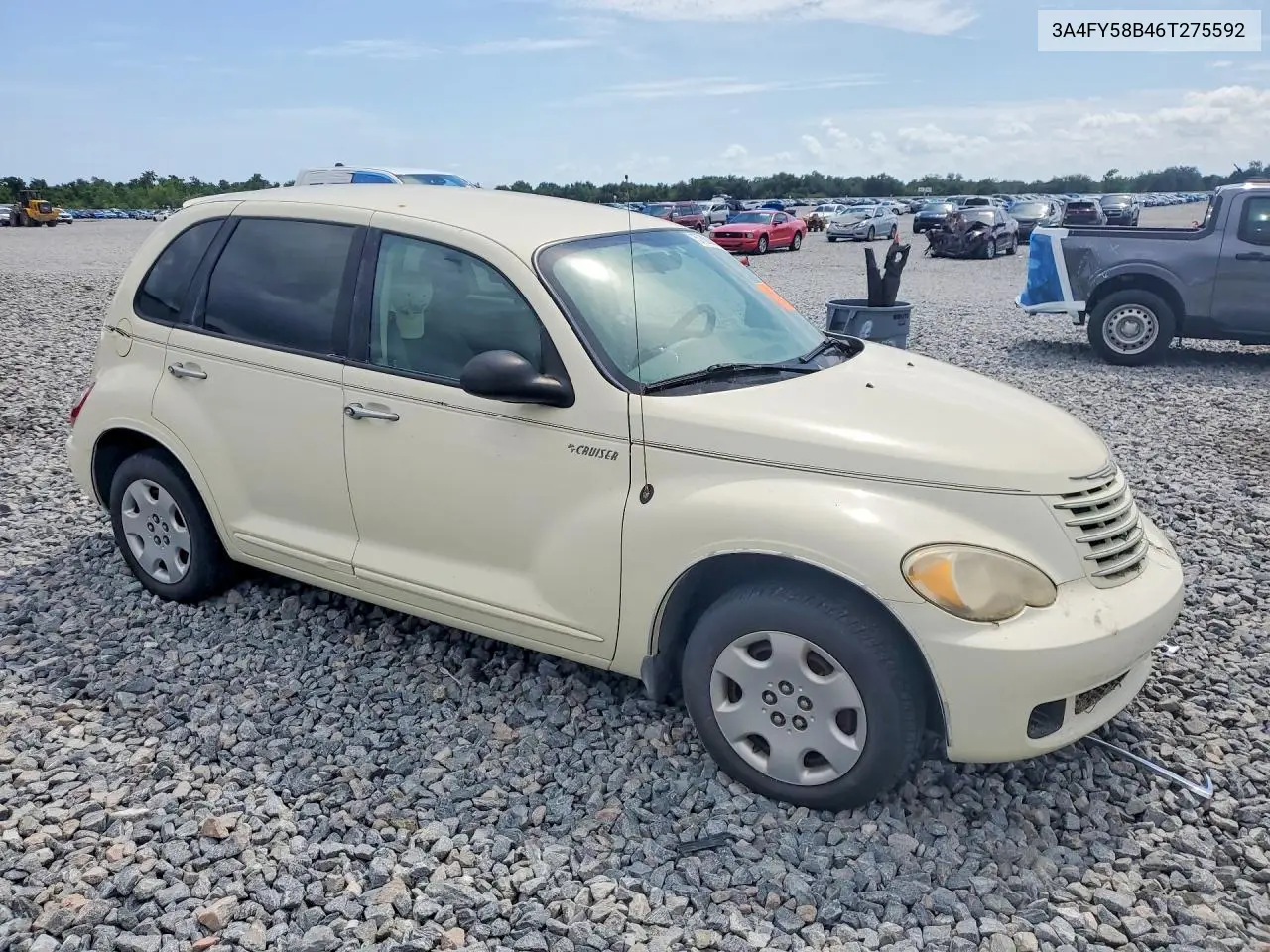 2006 Chrysler Pt Cruiser Touring VIN: 3A4FY58B46T275592 Lot: 57880936
