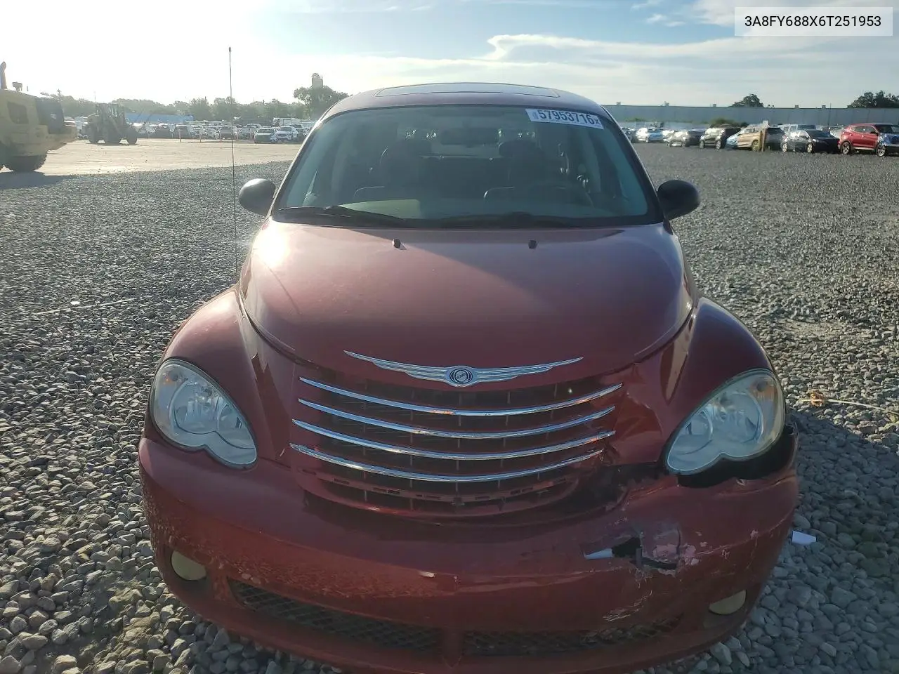 2006 Chrysler Pt Cruiser Limited VIN: 3A8FY688X6T251953 Lot: 57953716