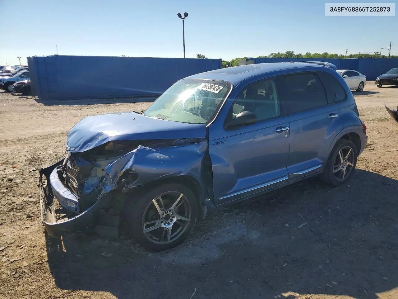 2006 Chrysler Pt Cruiser Limited VIN: 3A8FY68866T252873 Lot: 58390436