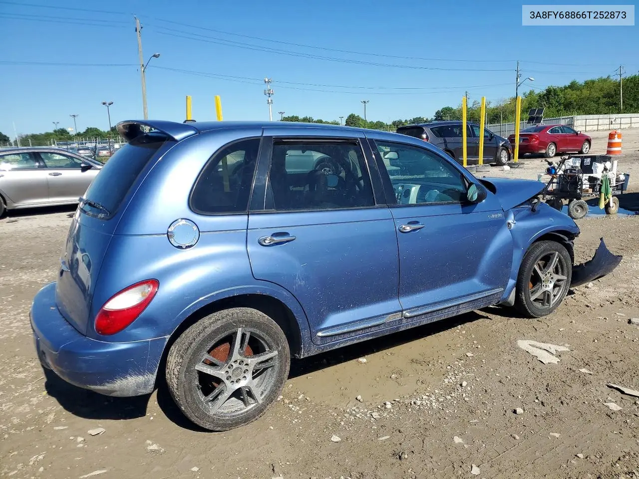 2006 Chrysler Pt Cruiser Limited VIN: 3A8FY68866T252873 Lot: 58390436