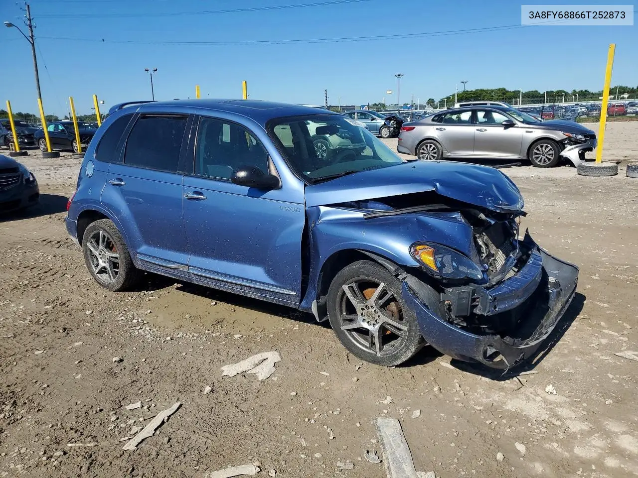 2006 Chrysler Pt Cruiser Limited VIN: 3A8FY68866T252873 Lot: 58390436