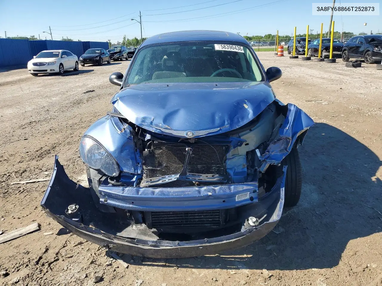 2006 Chrysler Pt Cruiser Limited VIN: 3A8FY68866T252873 Lot: 58390436