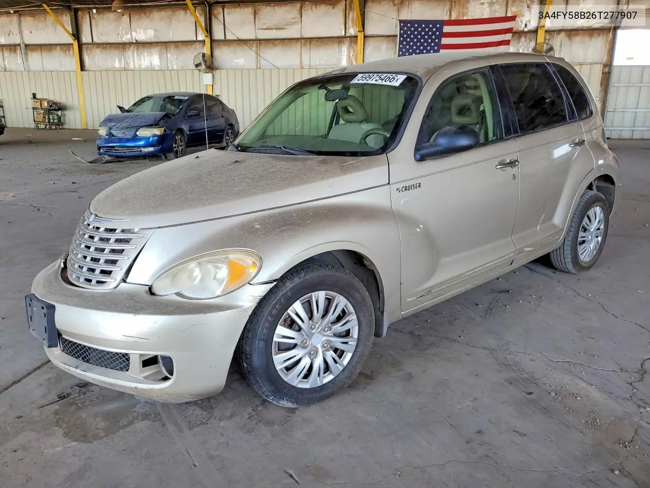 2006 Chrysler Pt Cruiser Touring VIN: 3A4FY58B26T277907 Lot: 59975466