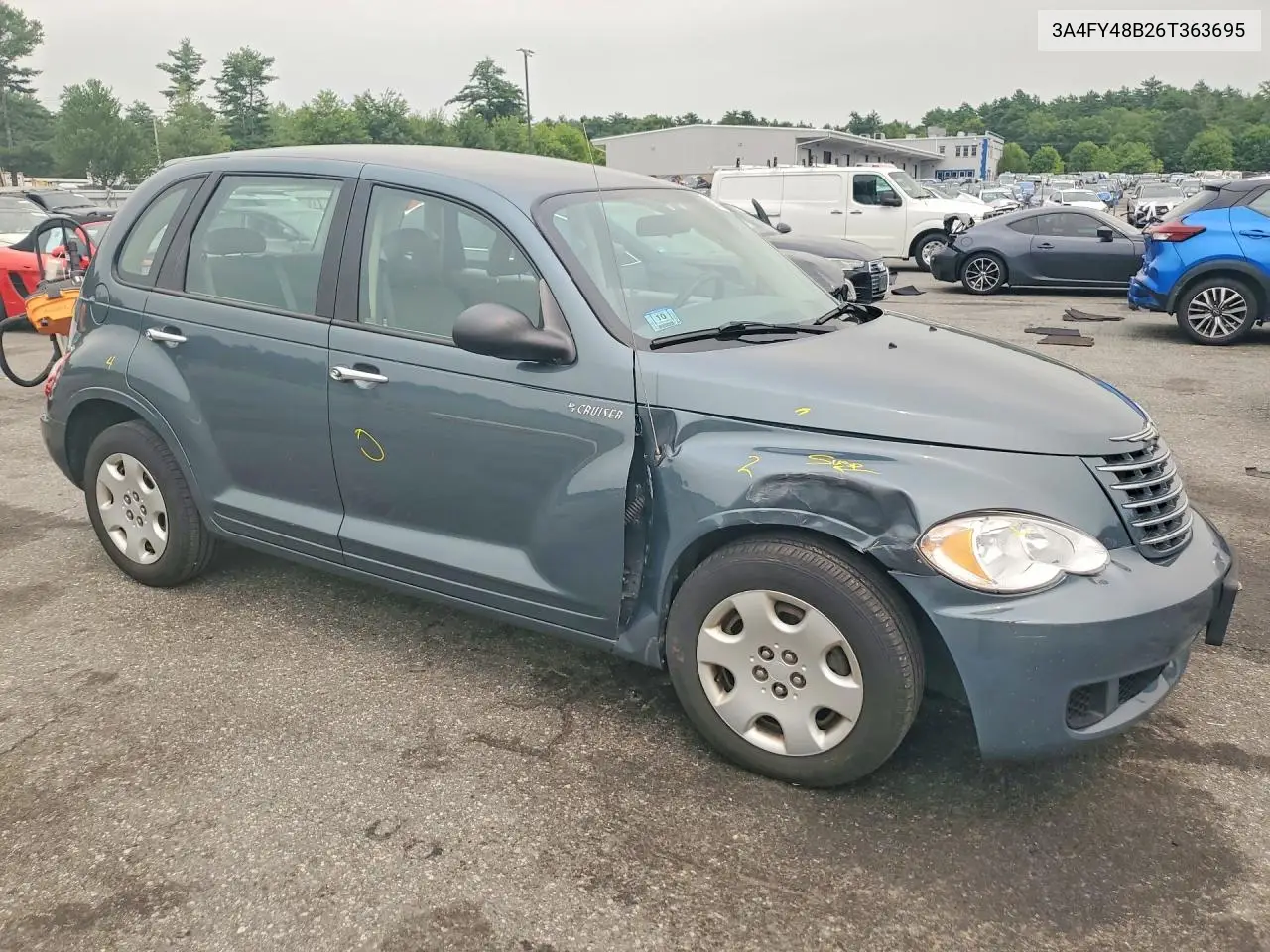 2006 Chrysler Pt Cruiser VIN: 3A4FY48B26T363695 Lot: 60664956