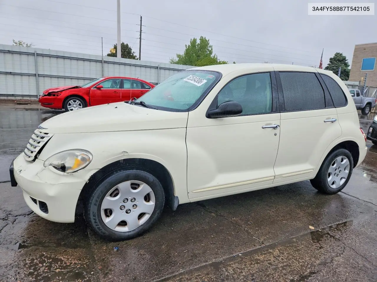 2007 Chrysler Pt Cruiser Touring VIN: 3A4FY58B87T542105 Lot: 52534306