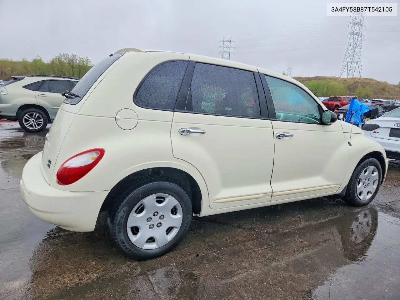 2007 Chrysler Pt Cruiser Touring VIN: 3A4FY58B87T542105 Lot: 52534306
