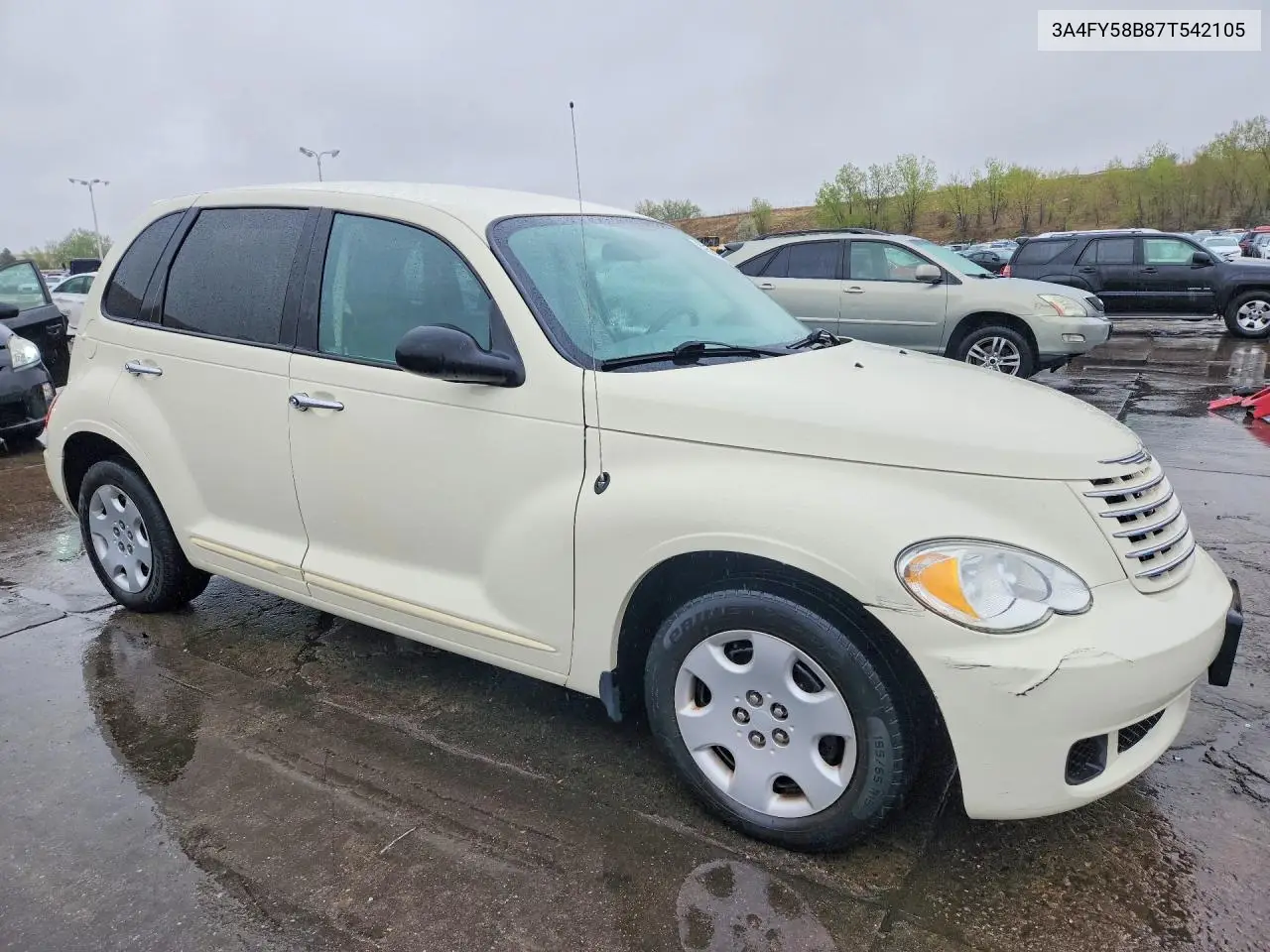 2007 Chrysler Pt Cruiser Touring VIN: 3A4FY58B87T542105 Lot: 52534306