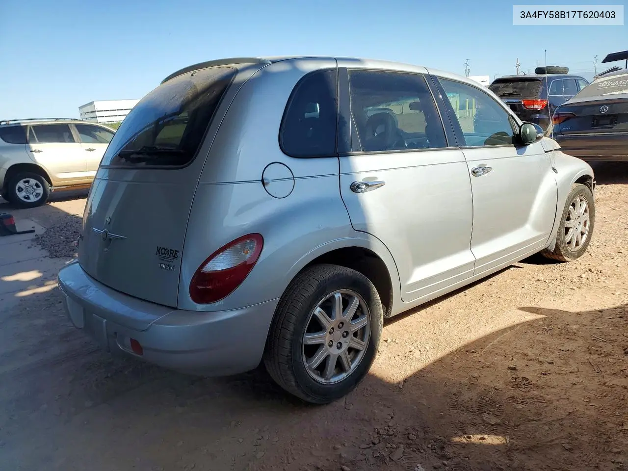 2007 Chrysler Pt Cruiser Touring VIN: 3A4FY58B17T620403 Lot: 52872256
