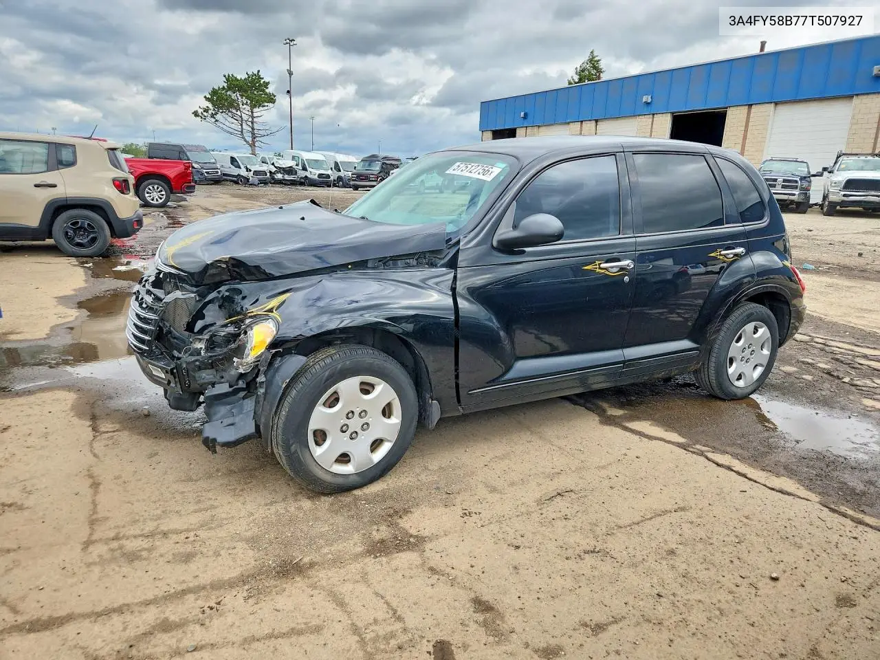 2007 Chrysler Pt Cruiser Touring VIN: 3A4FY58B77T507927 Lot: 57512756