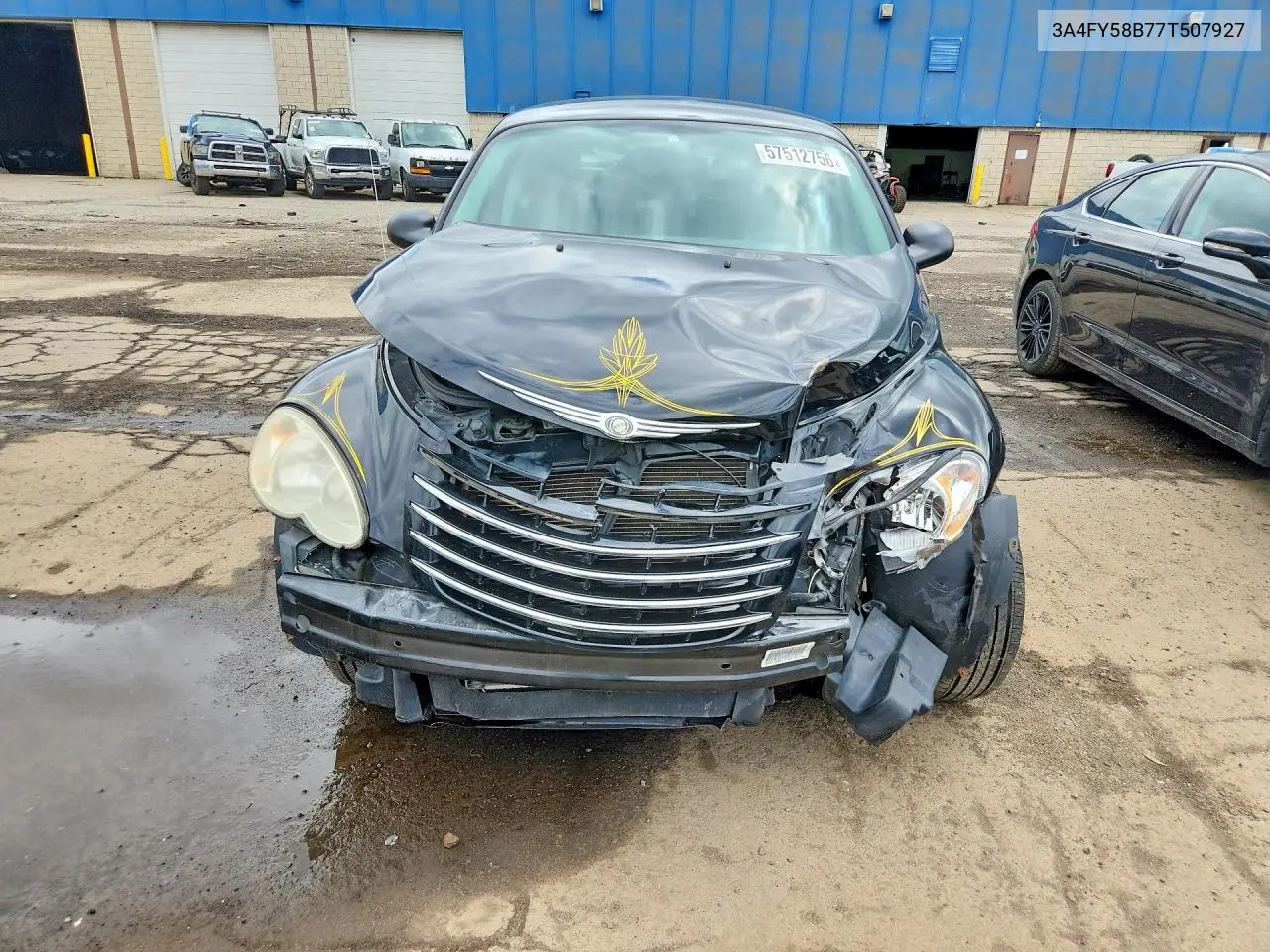 2007 Chrysler Pt Cruiser Touring VIN: 3A4FY58B77T507927 Lot: 57512756