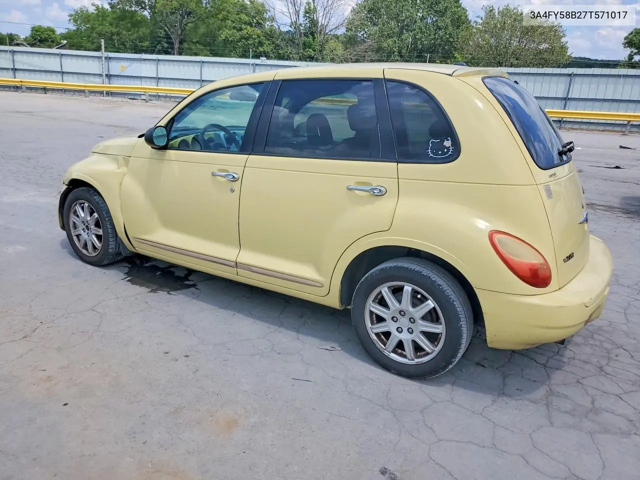 2007 Chrysler Pt Cruiser Touring VIN: 3A4FY58B27T571017 Lot: 59713276