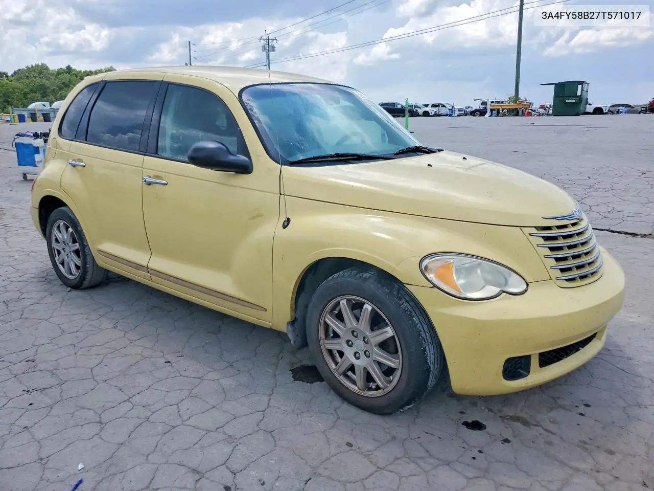 2007 Chrysler Pt Cruiser Touring VIN: 3A4FY58B27T571017 Lot: 59713276