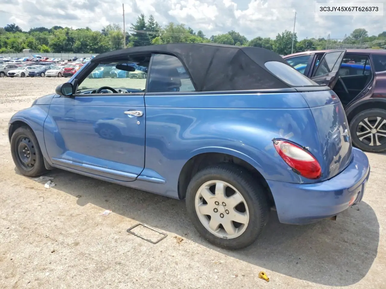 2007 Chrysler Pt Cruiser VIN: 3C3JY45X67T626373 Lot: 60212196