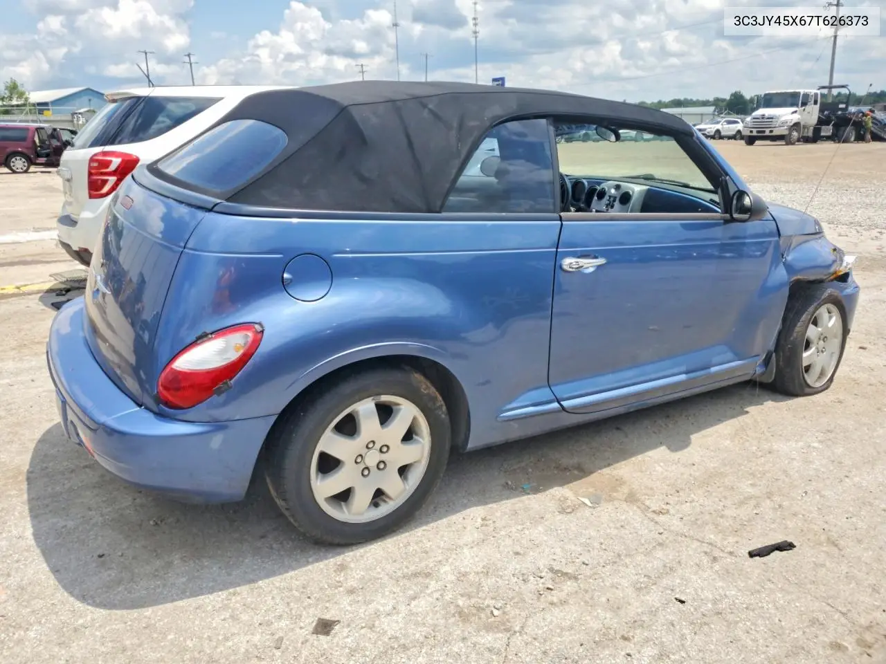 2007 Chrysler Pt Cruiser VIN: 3C3JY45X67T626373 Lot: 60212196