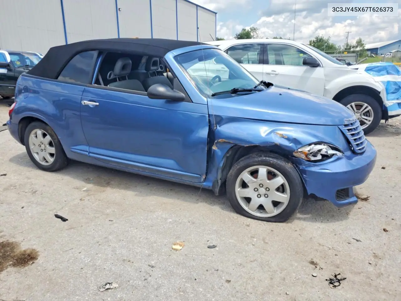 2007 Chrysler Pt Cruiser VIN: 3C3JY45X67T626373 Lot: 60212196