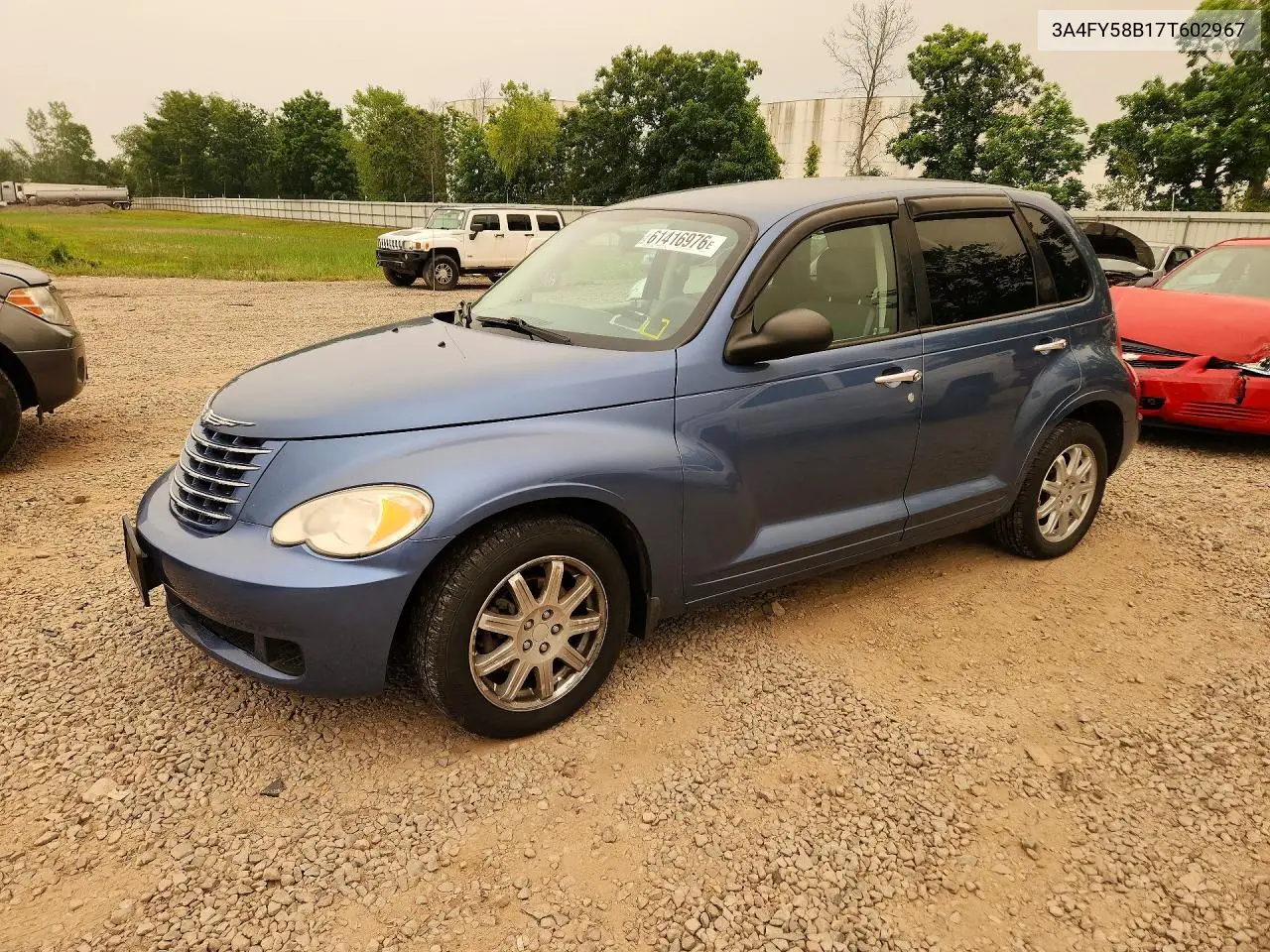 2007 Chrysler Pt Cruiser Touring VIN: 3A4FY58B17T602967 Lot: 61416976