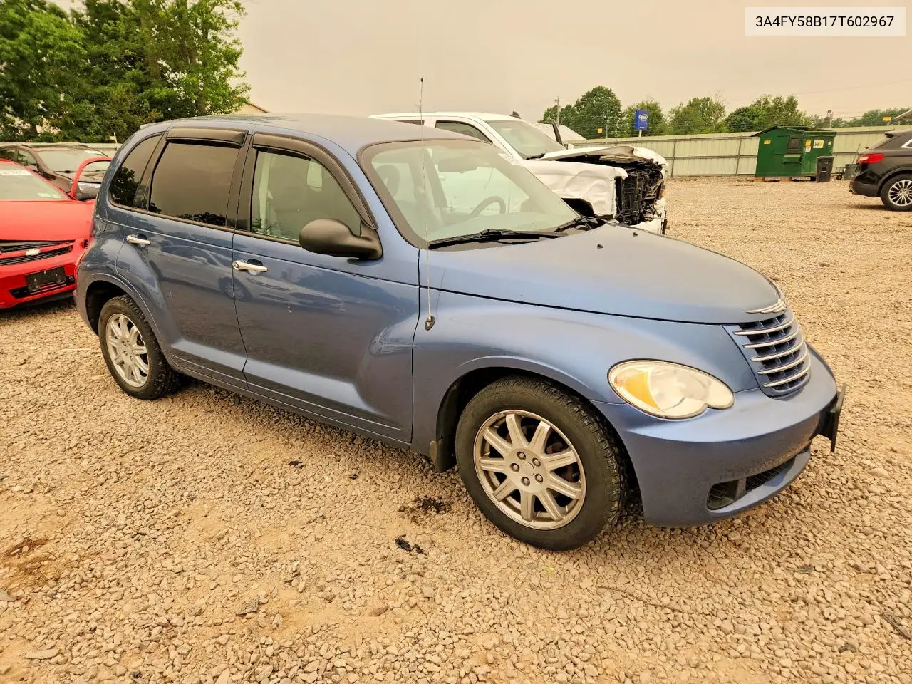 2007 Chrysler Pt Cruiser Touring VIN: 3A4FY58B17T602967 Lot: 61416976