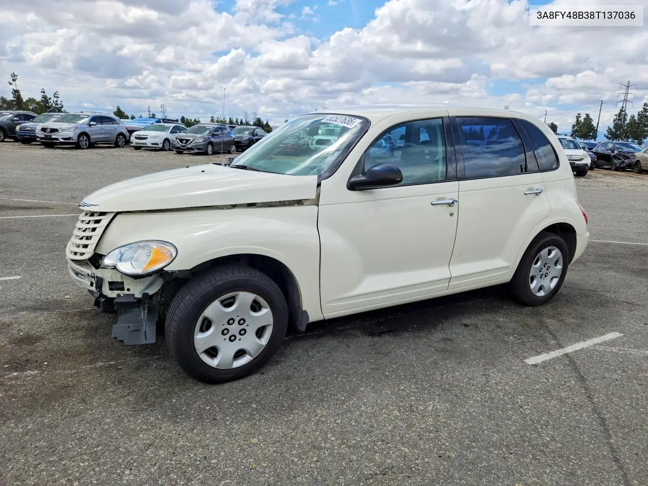 2008 Chrysler Pt Cruiser VIN: 3A8FY48B38T137036 Lot: 52527636
