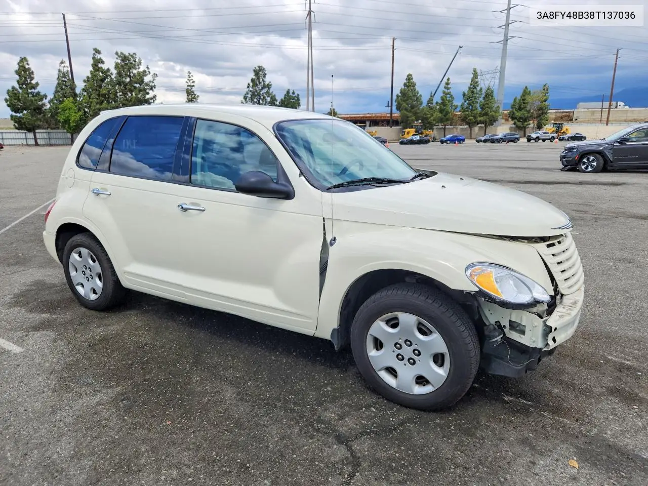 2008 Chrysler Pt Cruiser VIN: 3A8FY48B38T137036 Lot: 52527636
