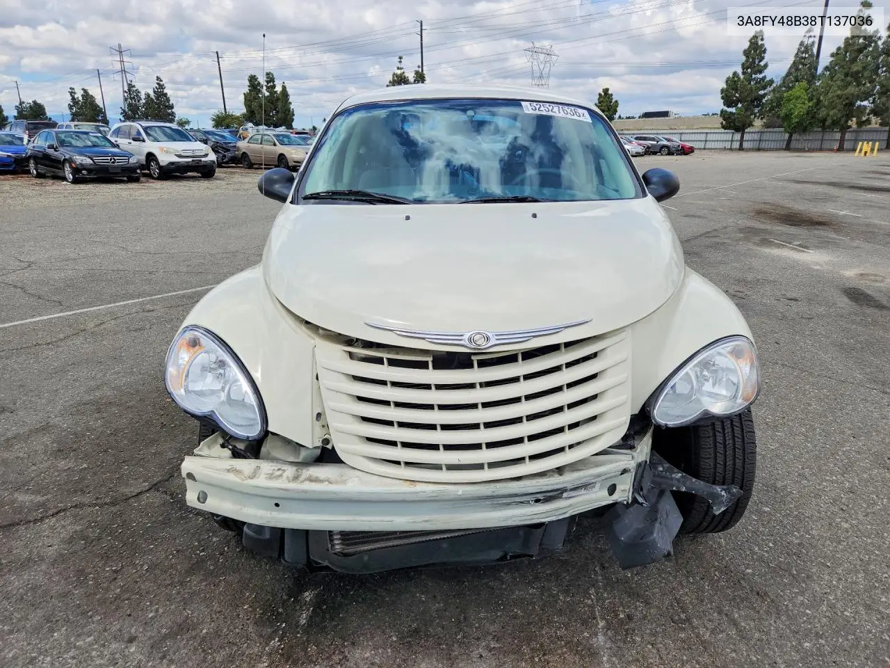 2008 Chrysler Pt Cruiser VIN: 3A8FY48B38T137036 Lot: 52527636