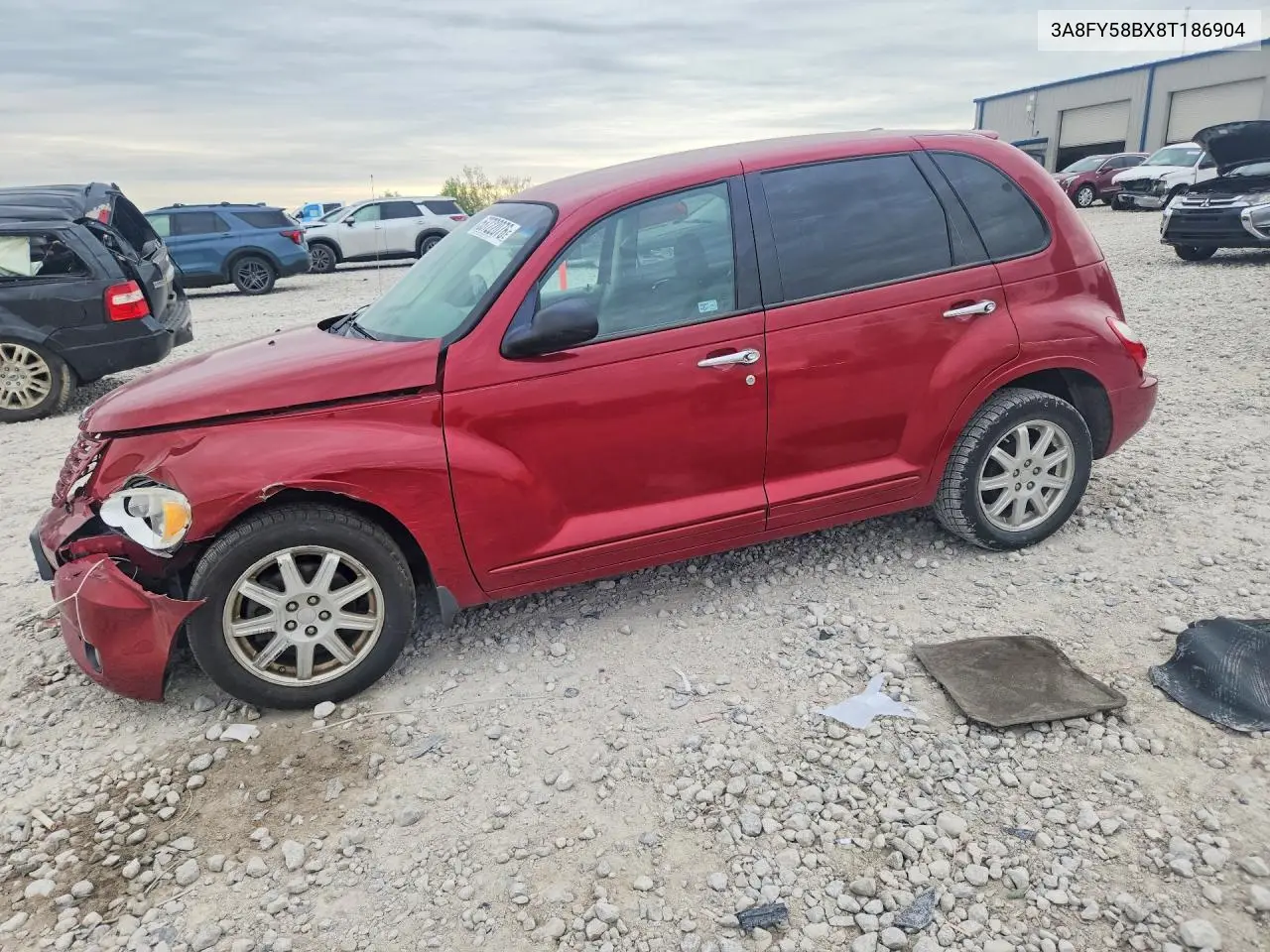 2008 Chrysler Pt Cruiser Touring VIN: 3A8FY58BX8T186904 Lot: 53722076