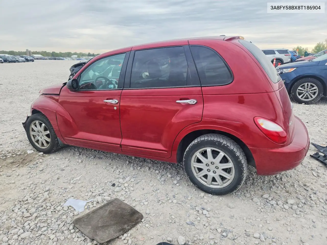2008 Chrysler Pt Cruiser Touring VIN: 3A8FY58BX8T186904 Lot: 53722076