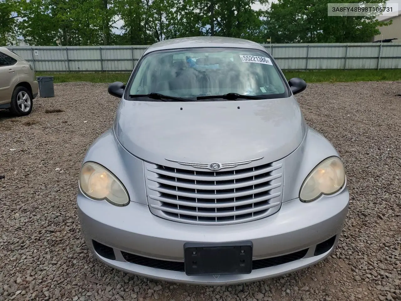 2008 Chrysler Pt Cruiser VIN: 3A8FY48B98T106731 Lot: 55221386