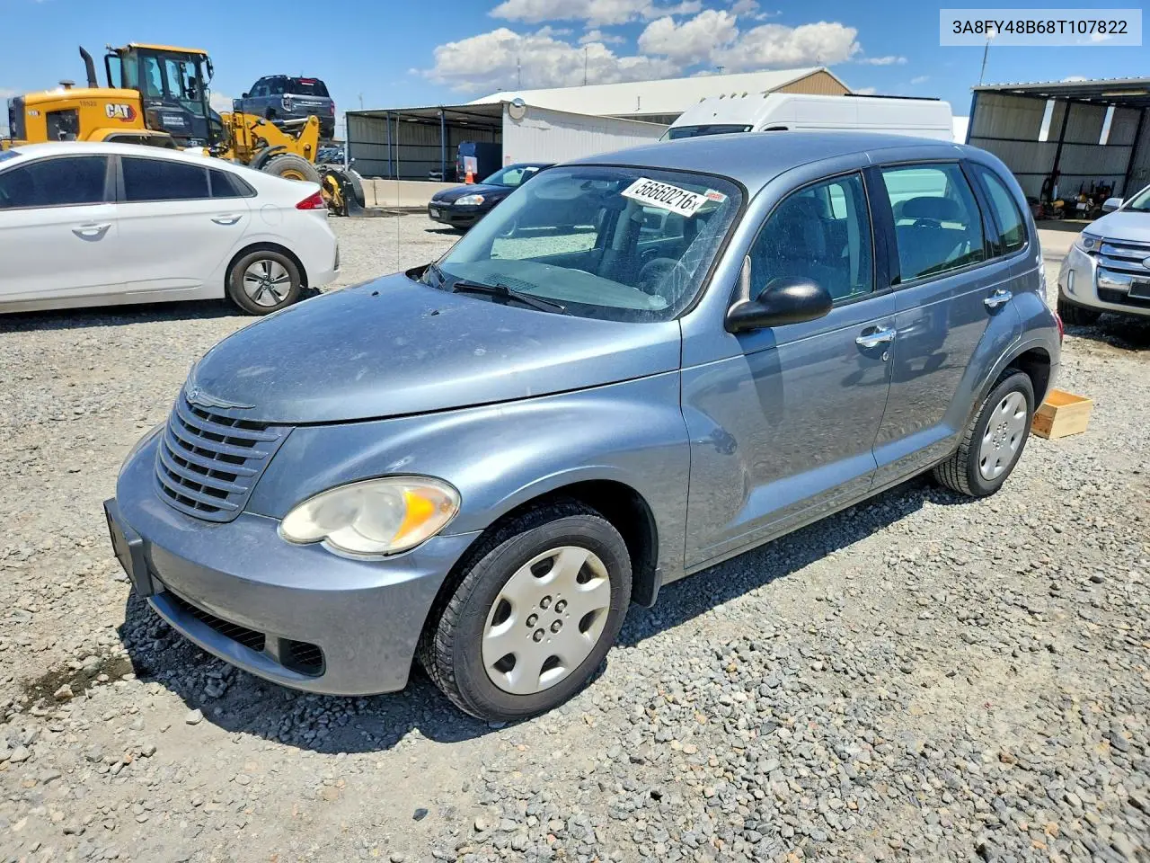 2008 Chrysler Pt Cruiser VIN: 3A8FY48B68T107822 Lot: 56660216
