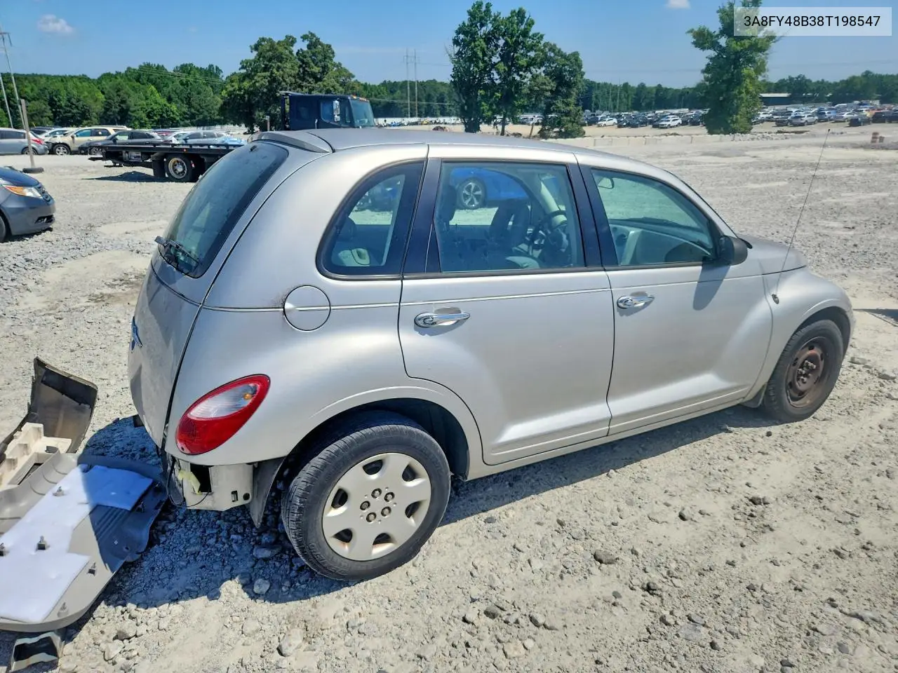 2008 Chrysler Pt Cruiser VIN: 3A8FY48B38T198547 Lot: 57910896