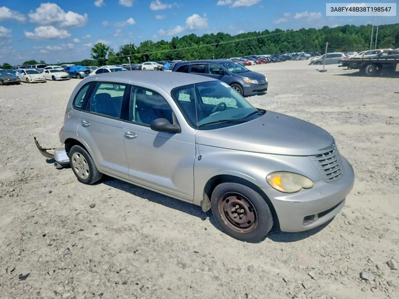 2008 Chrysler Pt Cruiser VIN: 3A8FY48B38T198547 Lot: 57910896