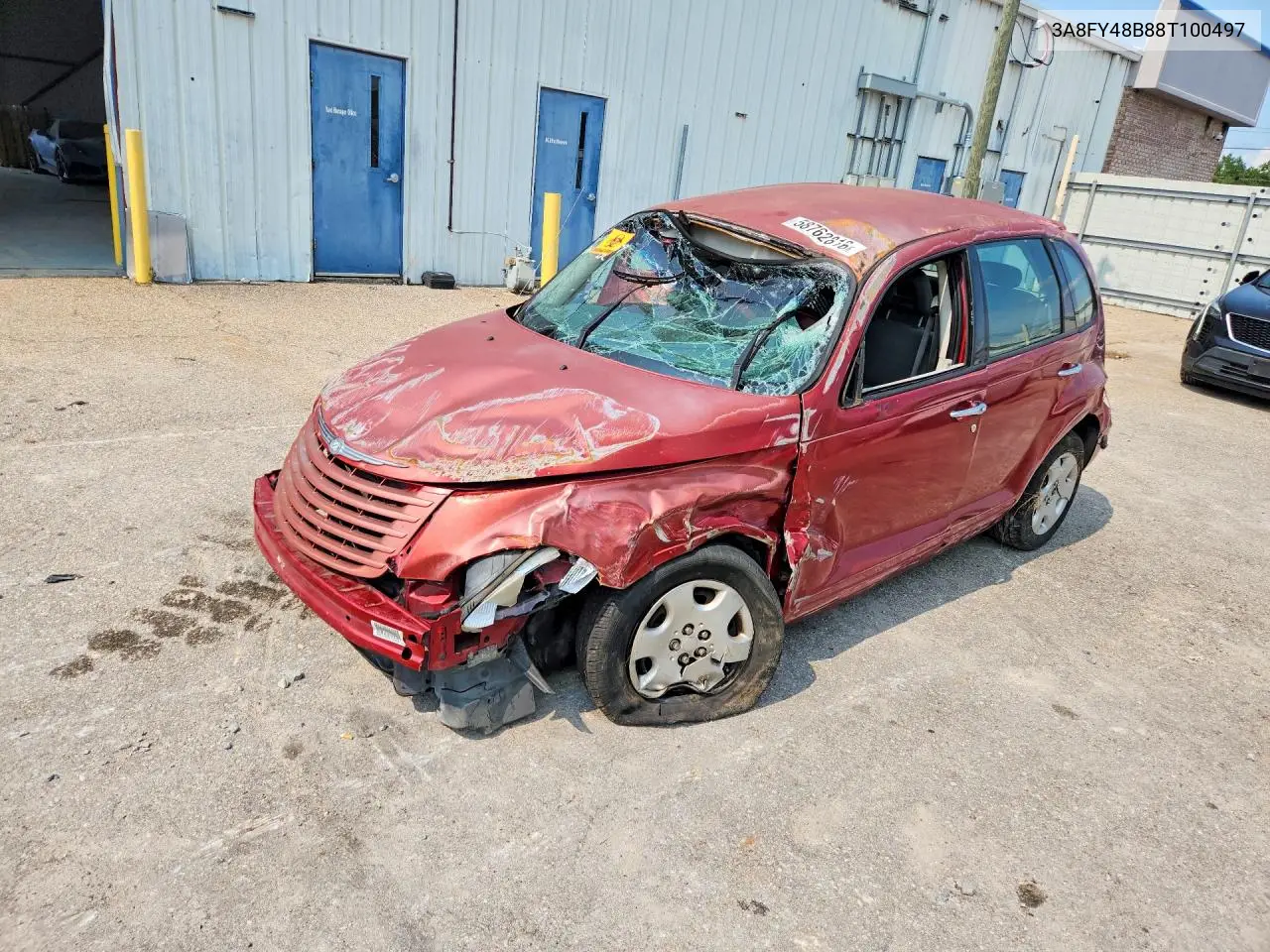2008 Chrysler Pt Cruiser VIN: 3A8FY48B88T100497 Lot: 58762816