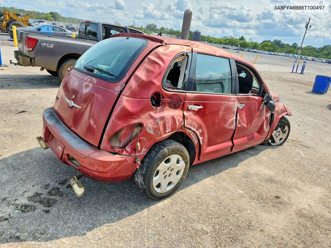 2008 Chrysler Pt Cruiser VIN: 3A8FY48B88T100497 Lot: 58762816