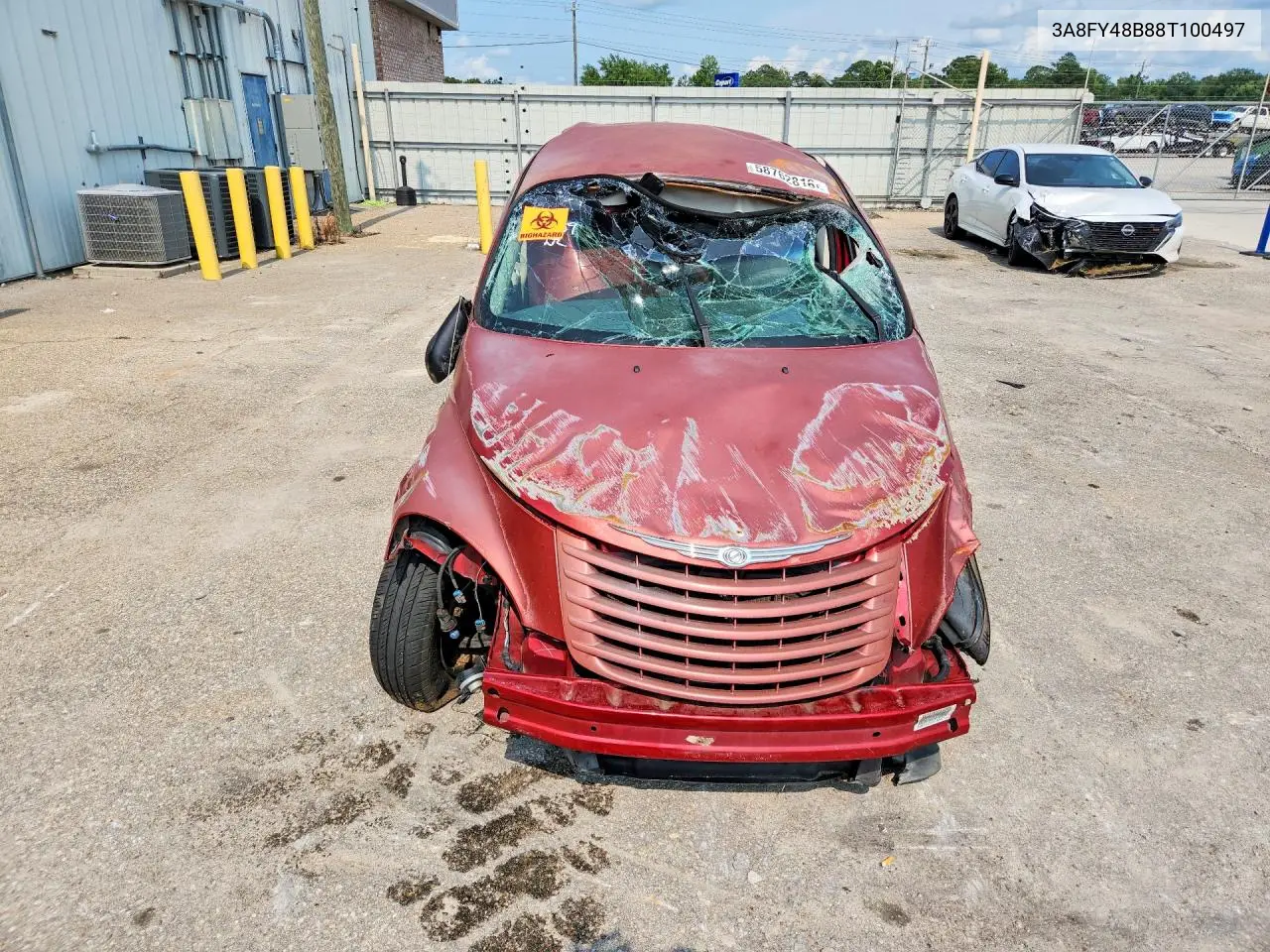 2008 Chrysler Pt Cruiser VIN: 3A8FY48B88T100497 Lot: 58762816