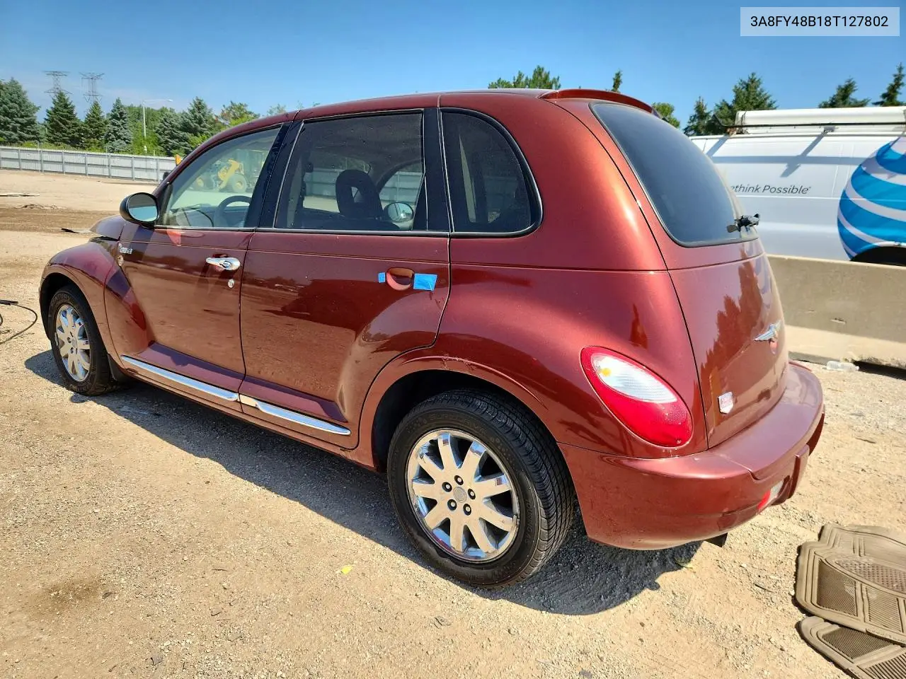 2008 Chrysler Pt Cruiser Classic VIN: 3A8FY48B18T127802 Lot: 59611146