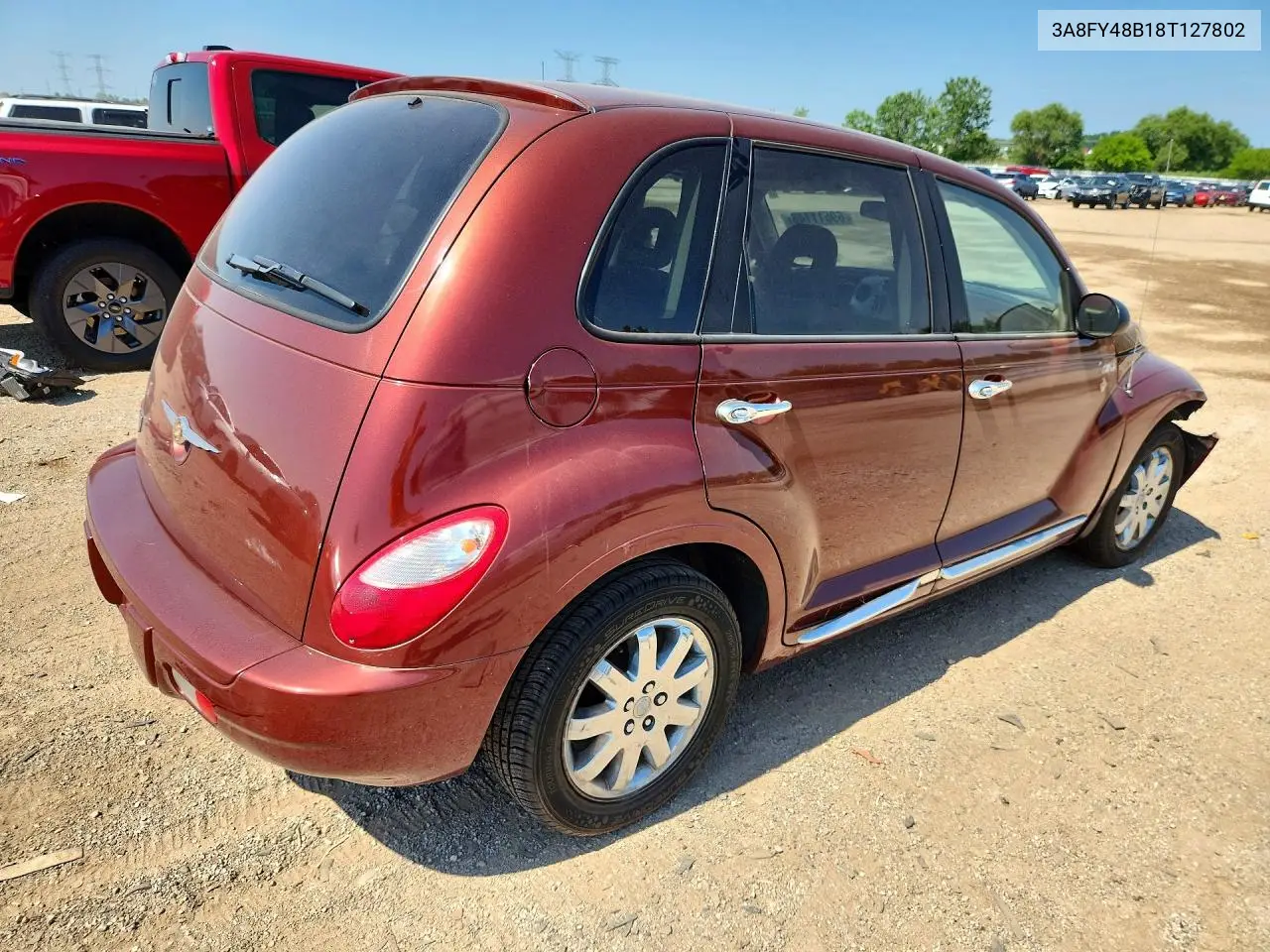 2008 Chrysler Pt Cruiser Classic VIN: 3A8FY48B18T127802 Lot: 59611146