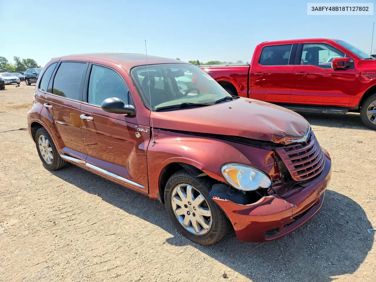 2008 Chrysler Pt Cruiser Classic VIN: 3A8FY48B18T127802 Lot: 59611146