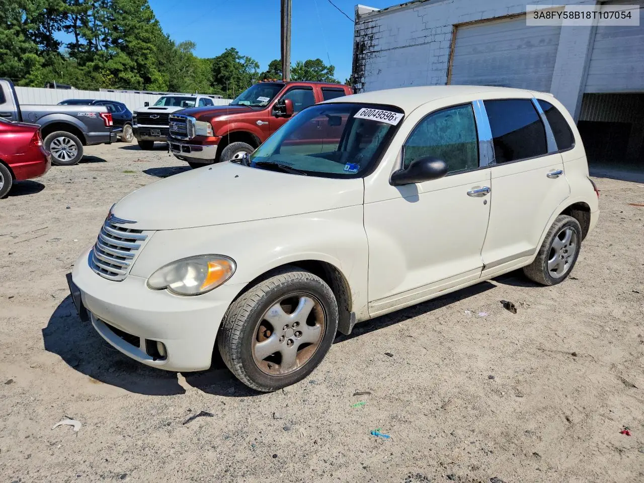 2008 Chrysler Pt Cruiser Touring VIN: 3A8FY58B18T107054 Lot: 60049596