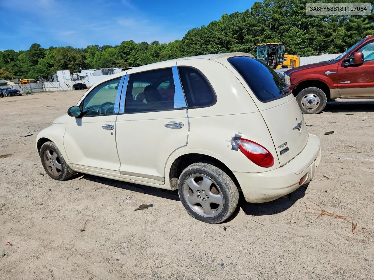 2008 Chrysler Pt Cruiser Touring VIN: 3A8FY58B18T107054 Lot: 60049596
