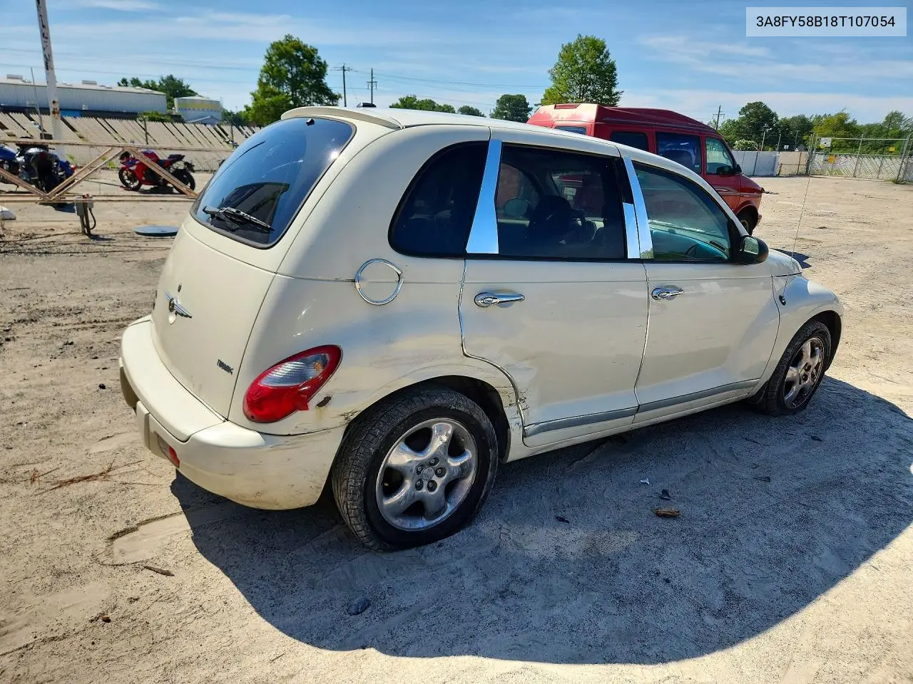 2008 Chrysler Pt Cruiser Touring VIN: 3A8FY58B18T107054 Lot: 60049596