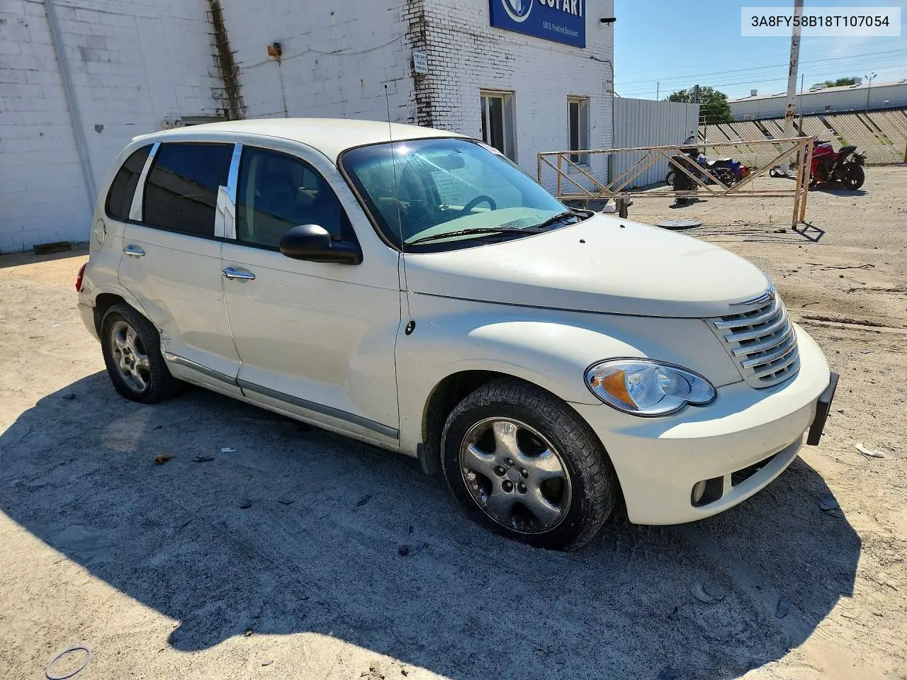 2008 Chrysler Pt Cruiser Touring VIN: 3A8FY58B18T107054 Lot: 60049596