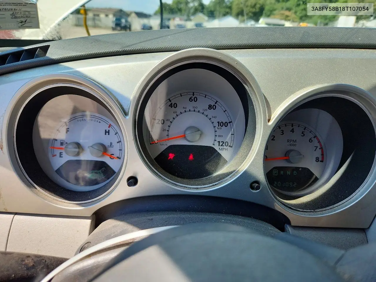 2008 Chrysler Pt Cruiser Touring VIN: 3A8FY58B18T107054 Lot: 60049596