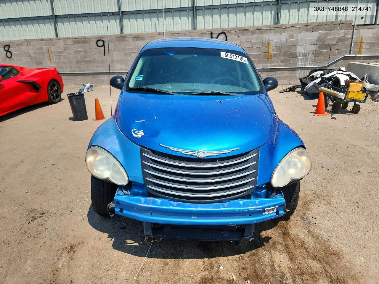 2008 Chrysler Pt Cruiser VIN: 3A8FY48B48T214741 Lot: 60513106