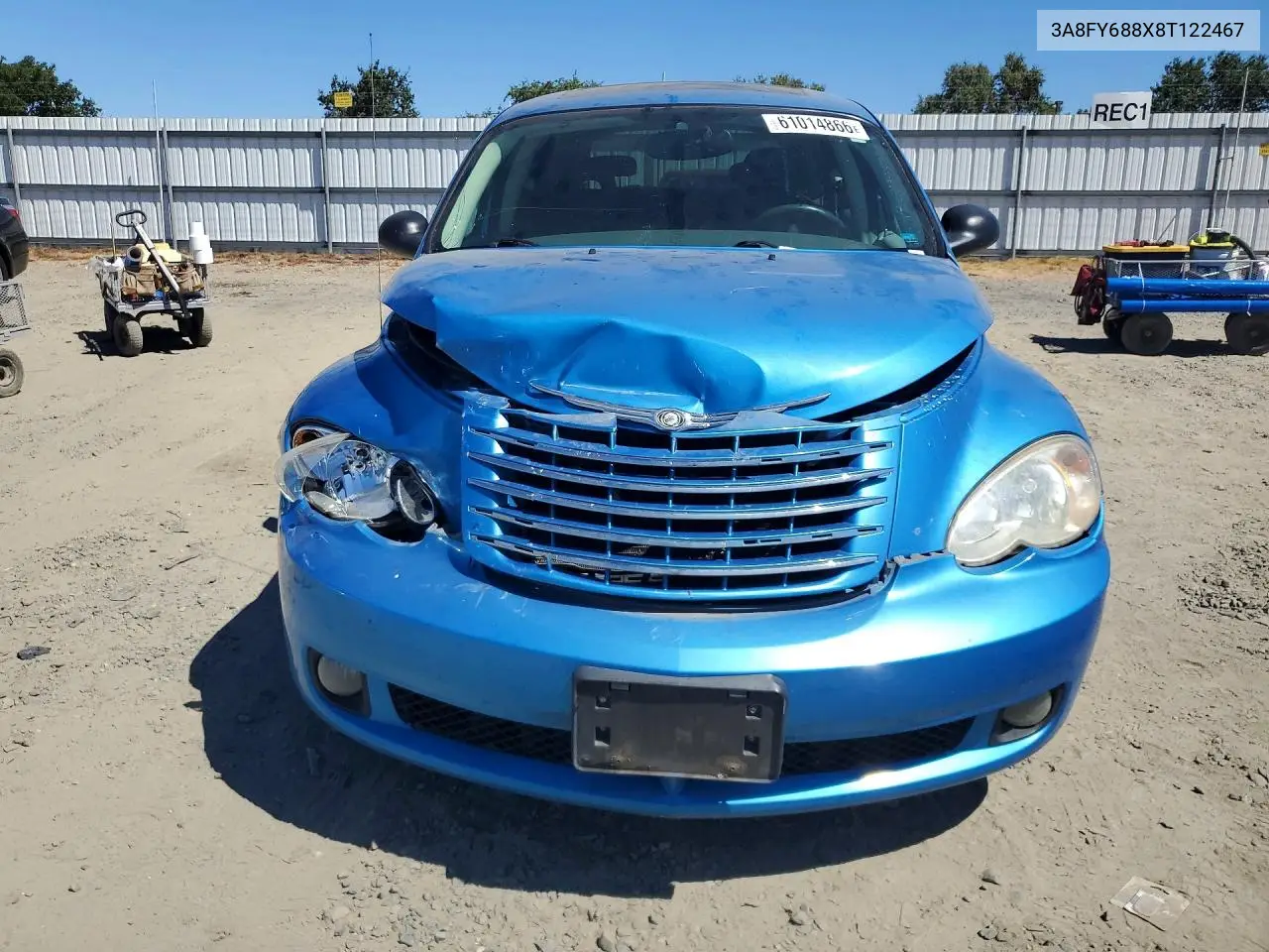 2008 Chrysler Pt Cruiser Limited VIN: 3A8FY688X8T122467 Lot: 61014866
