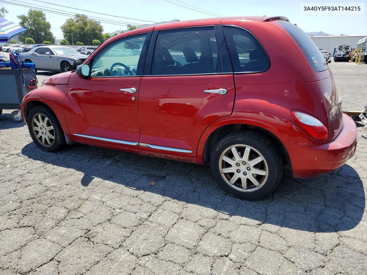 2010 Chrysler Pt Cruiser VIN: 3A4GY5F93AT144215 Lot: 59401106