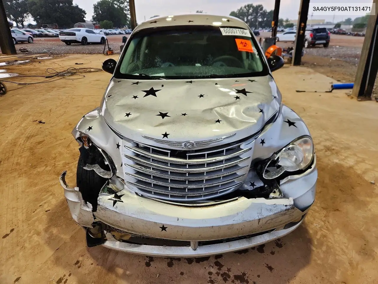 2010 Chrysler Pt Cruiser VIN: 3A4GY5F90AT131471 Lot: 60007196
