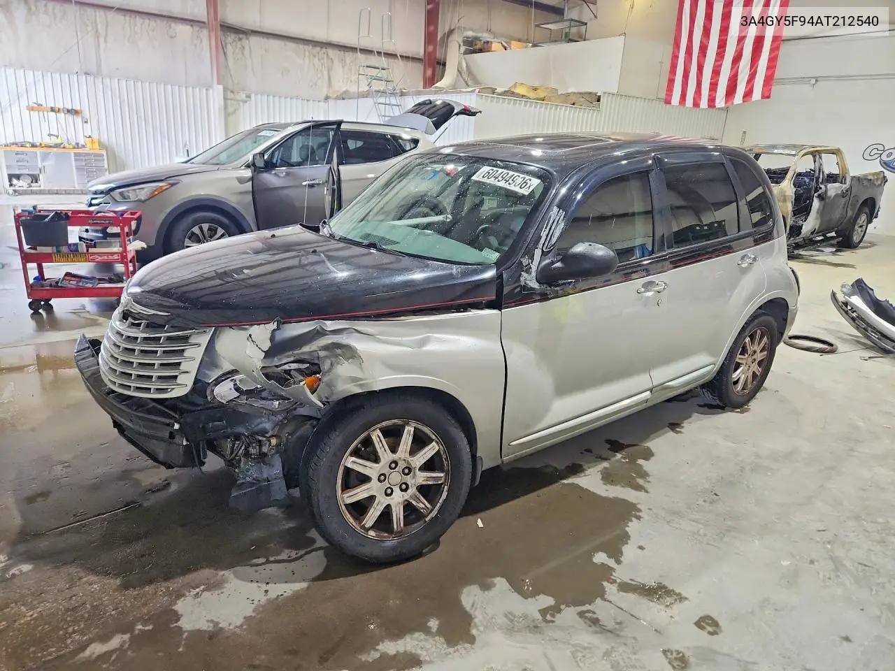 2010 Chrysler Pt Cruiser VIN: 3A4GY5F94AT212540 Lot: 60494906