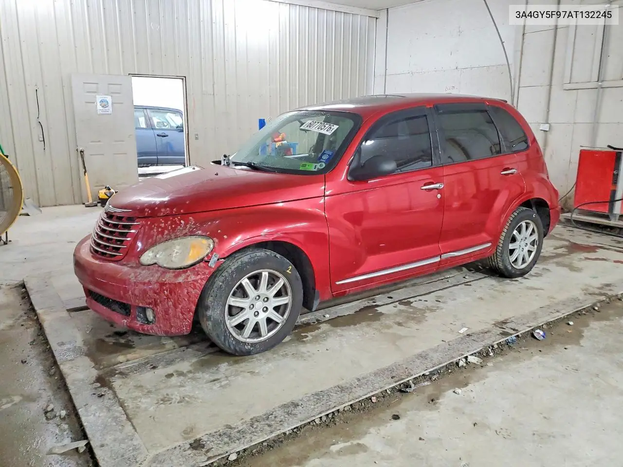 2010 Chrysler Pt Cruiser VIN: 3A4GY5F97AT132245 Lot: 60770576